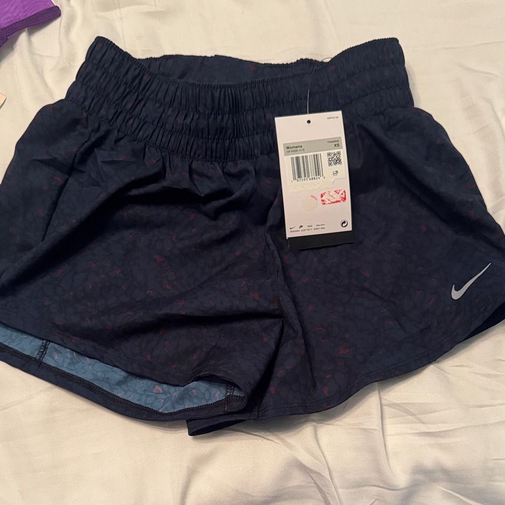 Nike Dark Blue Running Shorts